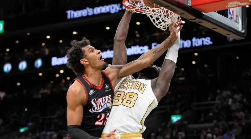 Boston levantou-se para aplaudir exibição histórica de Neemias Queta Boston levantou-se para aplaudir exibição histórica de Neemias Queta