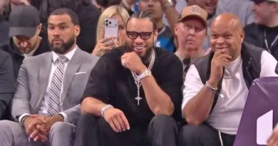 Presente no pavilhão, Dillon Brooks provoca LeBron James