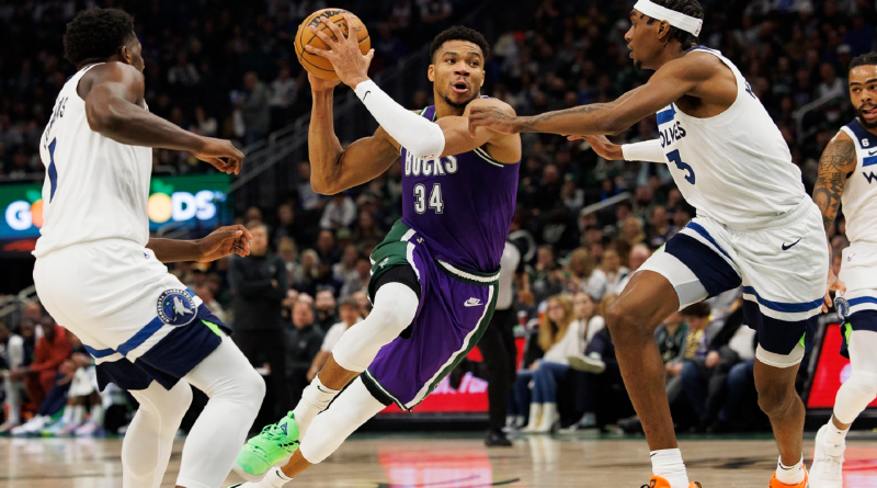 O pacote dos Wolves por Giannis Antetokounmpo que agrada aos Bucks O pacote dos Wolves por Giannis Antetokounmpo que agrada aos Bucks